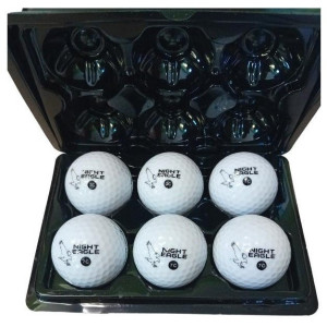М'ячі для гольфу Premier Glow Night Eagle Led 6 шт, білі