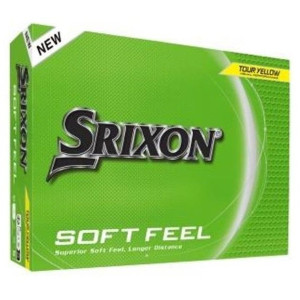 М'ячі для гольфу Srixon Soft Feel 12 шт, жовті
