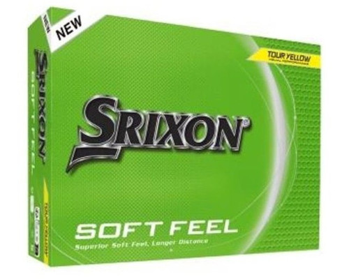 М'ячі для гольфу Srixon Soft Feel 12 шт, жовті