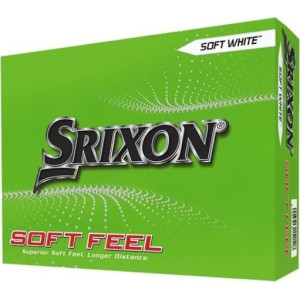М'ячі для гольфу Srixon Soft Feel 12 шт, білі