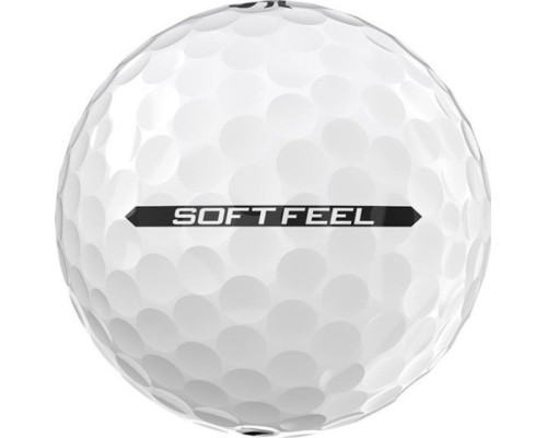М'ячі для гольфу Srixon Soft Feel 12 шт, білі