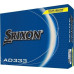 М'ячі для гольфу Srixon AD333 12 шт, жовті