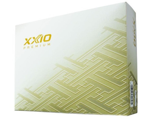 М'ячі для гольфу XXIO PREMIUM GOLD 2022 12 шт, білі М'ячі для гольфу XXIO PREMIUM GOLD 2022 12 шт, білі