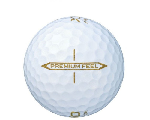 М'ячі для гольфу XXIO PREMIUM GOLD 2022 12 шт, білі М'ячі для гольфу XXIO PREMIUM GOLD 2022 12 шт, білі
