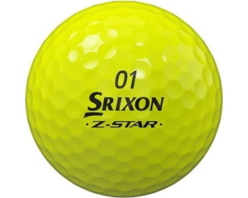 М'ячі для гольфу Srixon Z-Star Divide 12 шт, біло-жовтий М'ячі для гольфу Srixon Z-Star Divide 12 шт, біло-жовтий