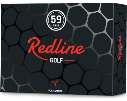 М'ячі для гольфу Redline 59 Tour 12 шт, білі М'ячі для гольфу Redline 59 Tour 12 шт, білі
