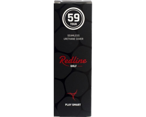 М'ячі для гольфу Redline 59 Tour 12 шт, білі М'ячі для гольфу Redline 59 Tour 12 шт, білі