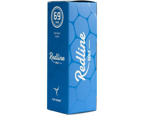 М'ячі для гольфу Redline 69 Tour 12 шт, білі М'ячі для гольфу Redline 69 Tour 12 шт, білі