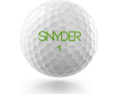 М'ячі для гольфу Snyder SNY PRO 12 шт, білі М'ячі для гольфу Snyder SNY PRO 12 шт, білі