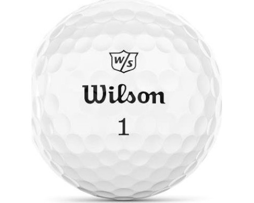 М'ячі для гольфу Wilson Staff TRIAD 12 шт, білі М'ячі для гольфу Wilson Staff TRIAD 12 шт, білі