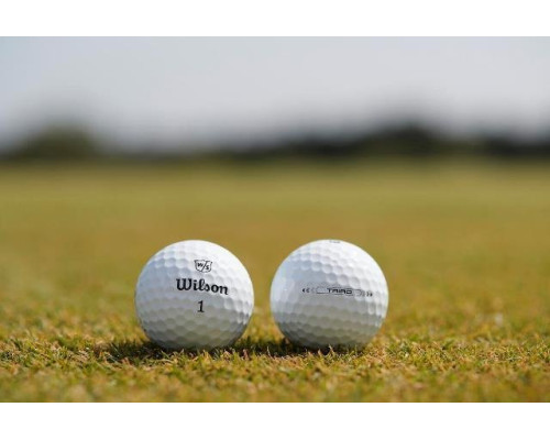М'ячі для гольфу Wilson Staff TRIAD 12 шт, білі М'ячі для гольфу Wilson Staff TRIAD 12 шт, білі