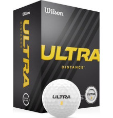 М'ячі для гольфу Wilson ULTRA Distance 24 шт, білі