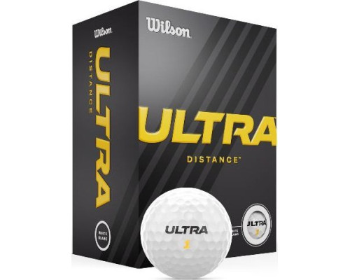 М'ячі для гольфу Wilson ULTRA Distance 24 шт, білі М'ячі для гольфу Wilson ULTRA Distance 24 шт, білі