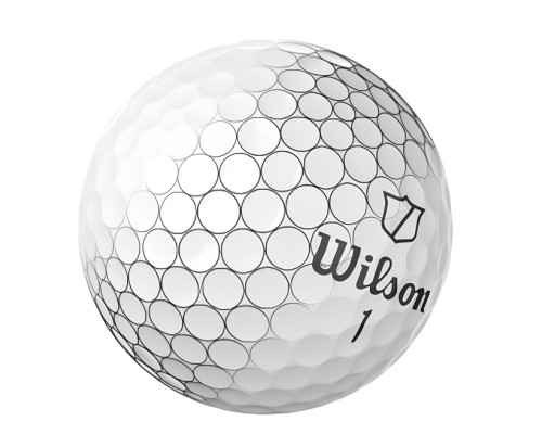 М'ячі для гольфу Wilson Staff Model 12 шт, білі М'ячі для гольфу Wilson Staff Model 12 шт, білі