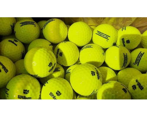 М'ячі для гольфу Wilson Staff 48 шт, жовті