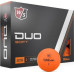 М'ячі для гольфу Wilson Staff Duo Soft 12 шт, помаранчеві