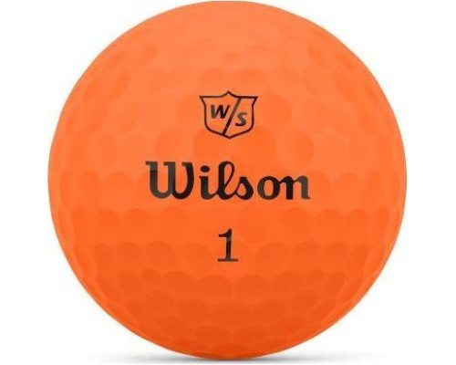 М'ячі для гольфу Wilson Staff Duo Soft 12 шт, помаранчеві М'ячі для гольфу Wilson Staff Duo Soft 12 шт, помаранчеві