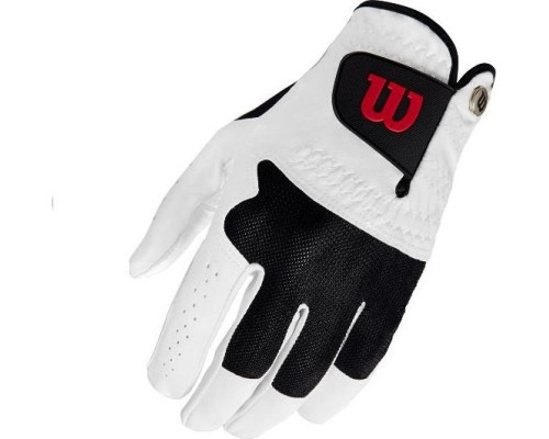 Рукавички для гольфу Wilson Advantage MLH р. XL, біло-чорні Рукавички для гольфу Wilson Advantage MLH р. XL, біло-чорні
