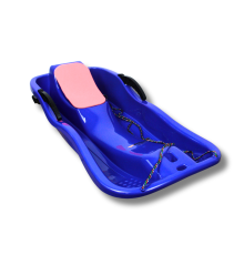 Санки пластикові з гальмами Prime Sport Snow Racer сині