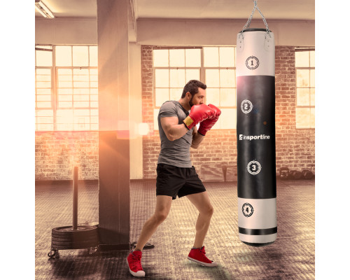 Мішок боксерський inSPORTline Robkin 304017, чорно-сірий