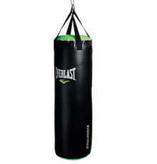 Мішок боксерський Everlast Heavy 420324, чорно-зелена