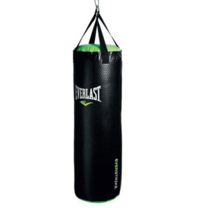 Мішок боксерський Everlast Heavy 420324, чорно-зелена