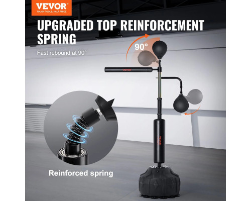 Боксерська груша з підставкою VEVOR, чорна