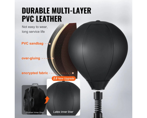 Настінний боксерський гриф VEVOR, чорна