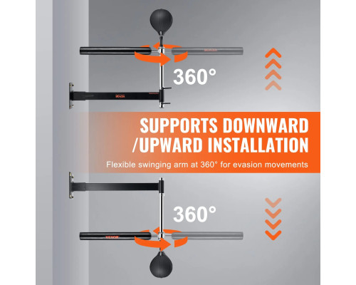 Настінний боксерський гриф VEVOR, чорна