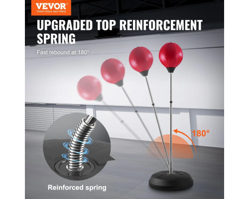 Боксерский набір VEVOR, чорно-червоний