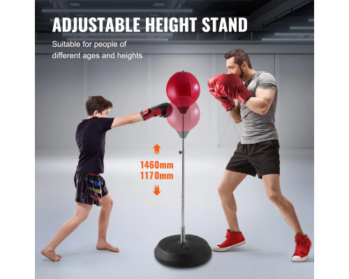 Боксерский набір VEVOR, чорно-червоний