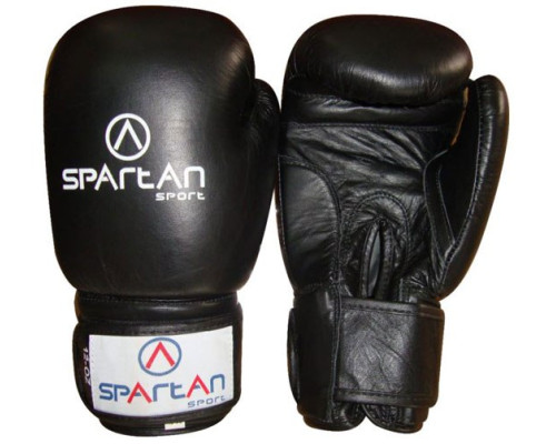 Рукавичики боксерські SPARTAN Top Ten розмір 12 унцій, чорні
