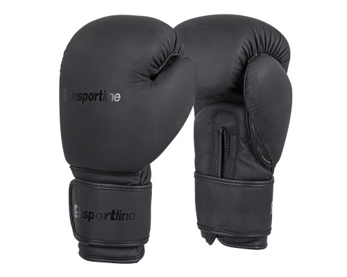 Рукавички боксерські inSPORTline Kuero розмір 12 унцій, чорний