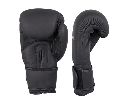 Рукавички боксерські inSPORTline Kuero розмір 12 унцій, чорний