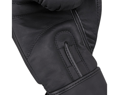 Рукавички боксерські inSPORTline Kuero розмір 12 унцій, чорний