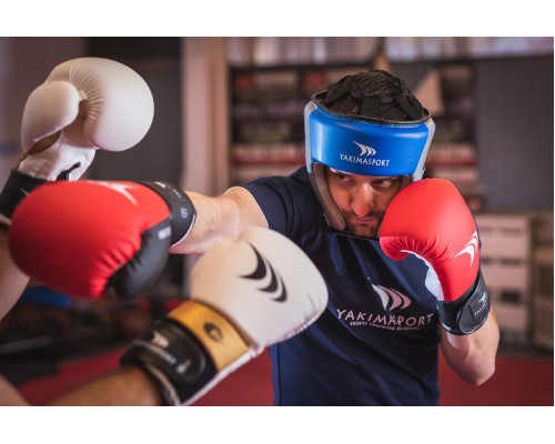 Рукавички боксерські Yakimasport HIGH TECH VIPER розмір 10 унцій, червоно-білі