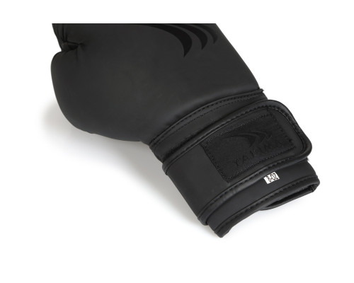 Рукавички боксерські Yakimasport MARS Matt розмір 10 унцій, чорні