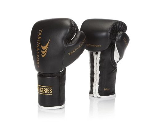 Рукавички боксерські Yakimasport TIGER BLACK V розмір 10 унцій, чорні