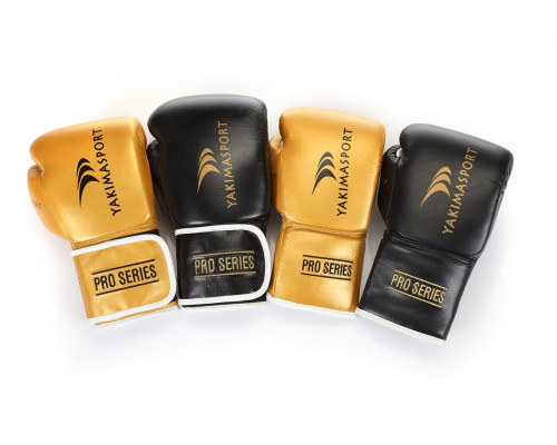 Рукавички боксерські Yakimasport TIGER BLACK V розмір 10 унцій, чорні