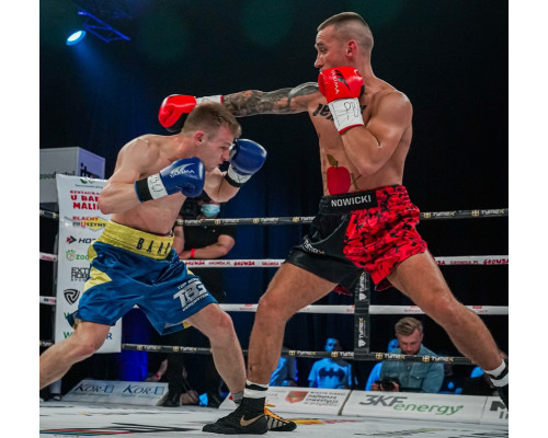 Рукавички боксерські Yakimasport WOLF L розмір 10 унцій, червоні