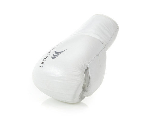 Боксерські рукавички WOLF WHITE L (10 унцій) Боксерські рукавички WOLF WHITE L (10 унцій)