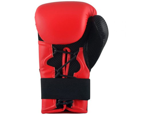 Рукавички боксерські ADIDAS Hybrid 250TG розмір 12 унцій, чорно-червоні