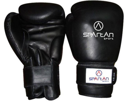 Рукавички боксерські SPARTAN розмір L, чорні