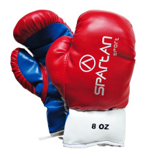 Рукавички боксерські American Junior розмір 8 унцій, червоно-сині