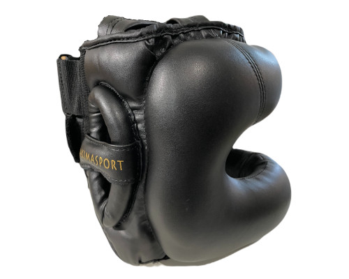 Шолом боксерський із захистом носа Yakimasport PRO BLACK,  розмір М Шолом боксерський із захистом носа Yakimasport PRO BLACK,  розмір М