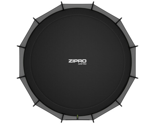 Батут Zipro Jump Pro з зовнішньою сіткою 16 футів 496 см чорно-зелений Батут Zipro Jump Pro з зовнішньою сіткою 16 футів 496 см чорно-зелений