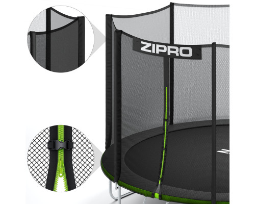 Батут садовий Zipro Jump Pro із зовнішньою сіткою 12 футів 374 см Батут садовий Zipro Jump Pro із зовнішньою сіткою 12 футів 374 см