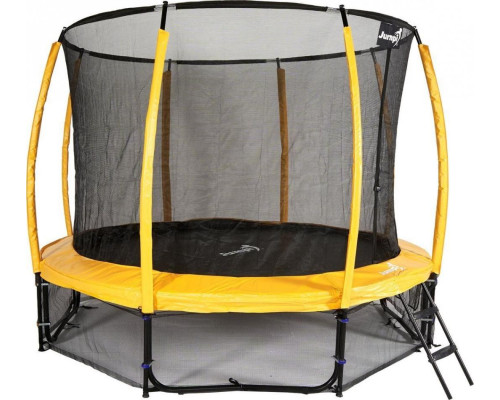 Батут Jumpi Maxy Comfort Plus з внутрішньою сіткою 10 футів 312 см жовтий Батут Jumpi Maxy Comfort Plus з внутрішньою сіткою 10 футів 312 см жовтий