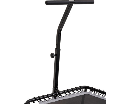 Батут для фітнесу Zipro Fitness з поручнем 4,5 фути 130 см чорний Батут для фітнесу Zipro Fitness з поручнем 4,5 фути 130 см чорний