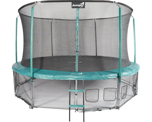 Батут Jumpi Maxy Comfort з внутрішньою сіткою 435 см зелений Батут Jumpi Maxy Comfort з внутрішньою сіткою 435 см зелений